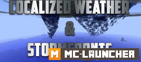 Localized Weather & Stormfronts  1.7.10