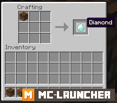Podzol to Diamonds для minecraft 1.7.2